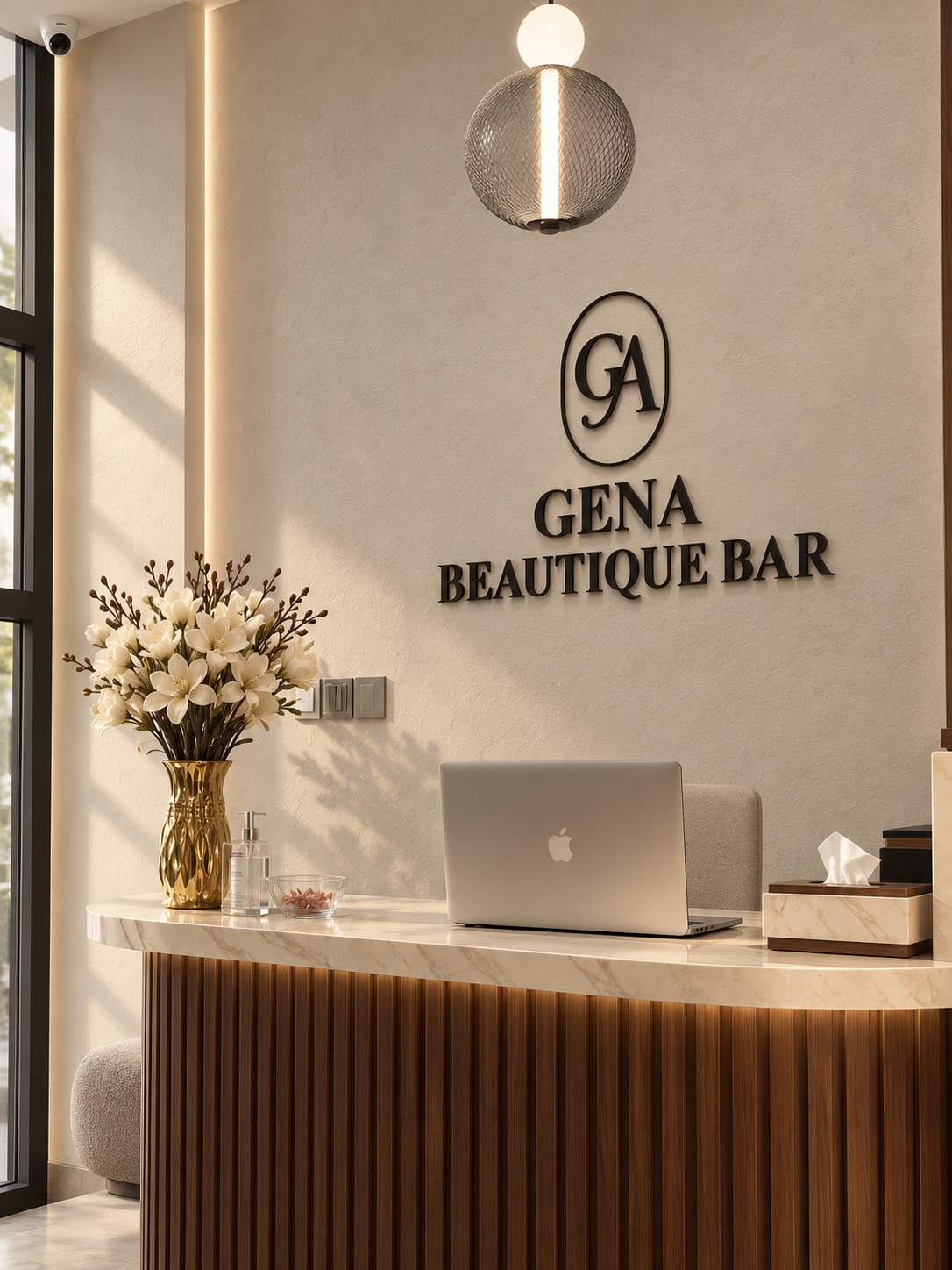 Reception and lounge